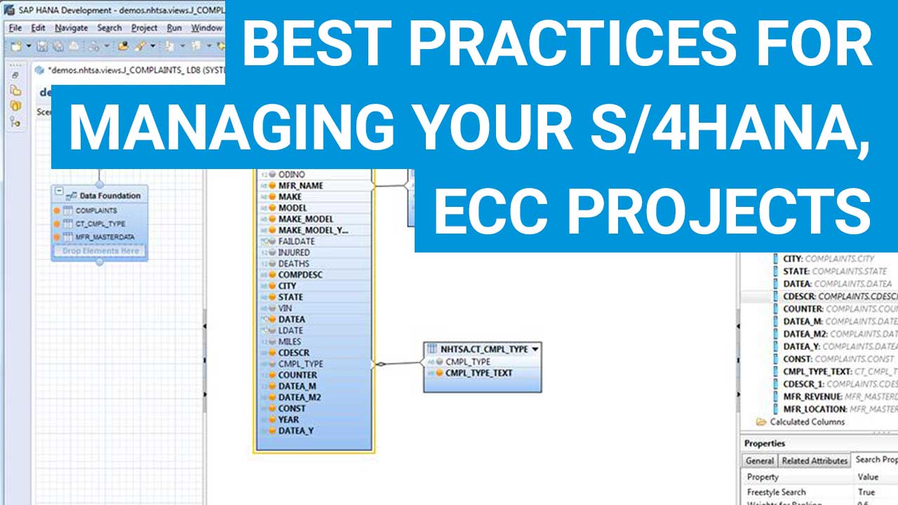 Best Practices for Managing your S/4HANA Project on SolMan