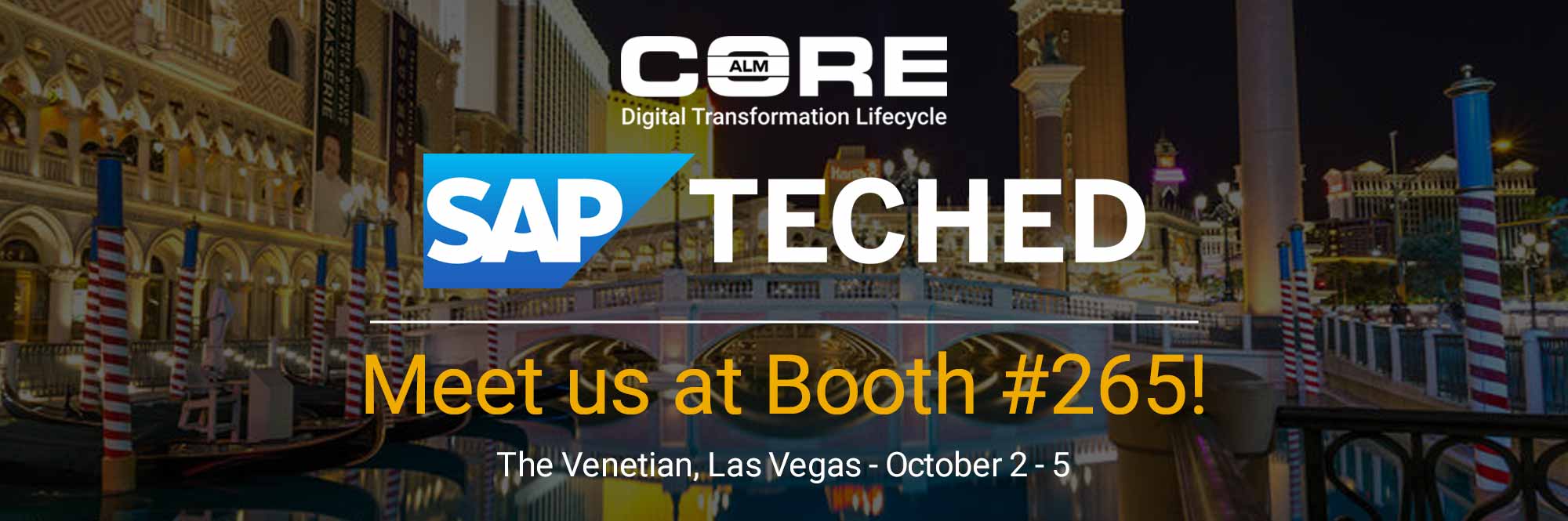 SAP TechED - CoreALM - SAP Experts